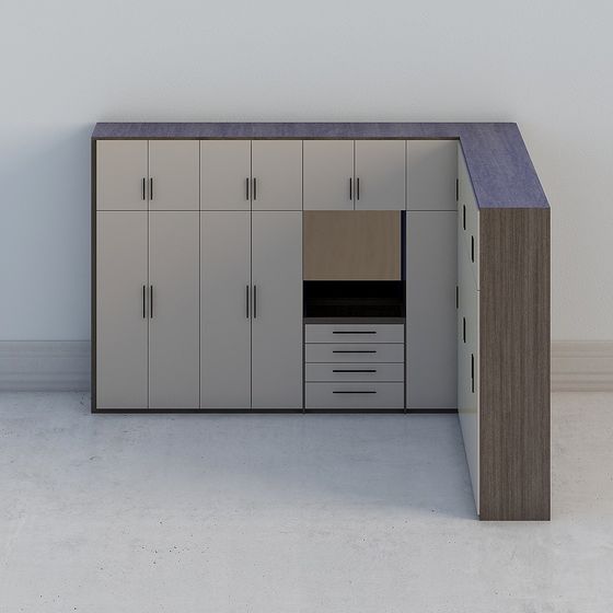 Urban Storage Cabinet 3D model