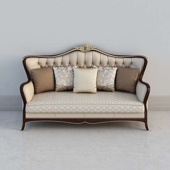 Royal Comfort Sofa 3D model