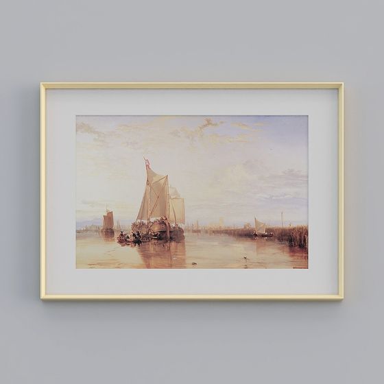 Tranquil Waterscape 3D model