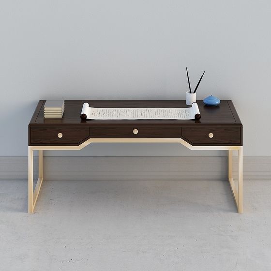 Artisan Desk 3D model