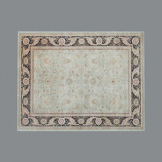 Exquisite Oriental Carpet 3D model