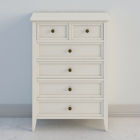 Urban Alley Storage Cabinet 3D model