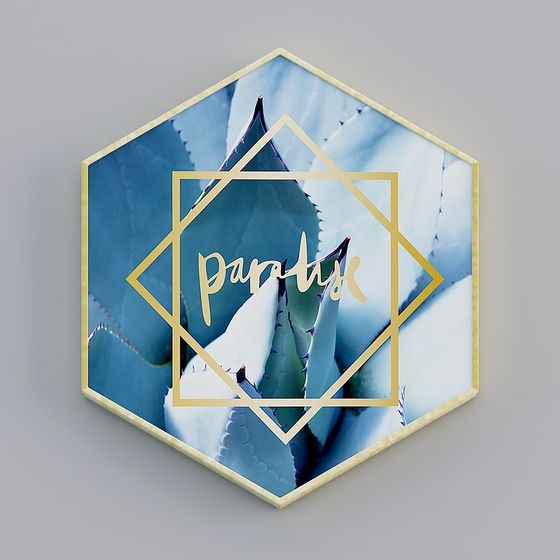 Alianza Decorativa - Color Nórdico - Hexágono Positivo Simple - Pintura Decorativa - CB053