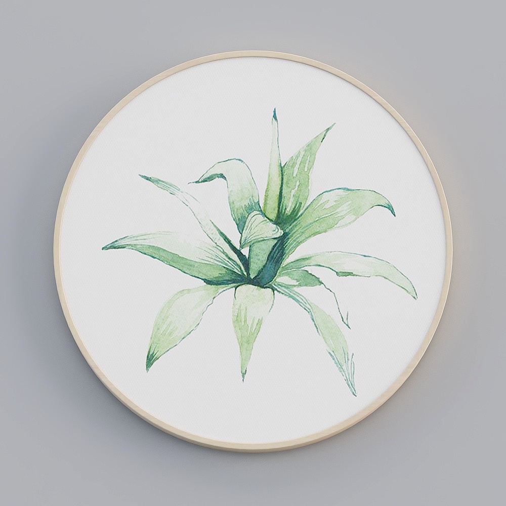 Painting Alliance - Nordic Nature - Single Circle - Decorative Painting - ZR015