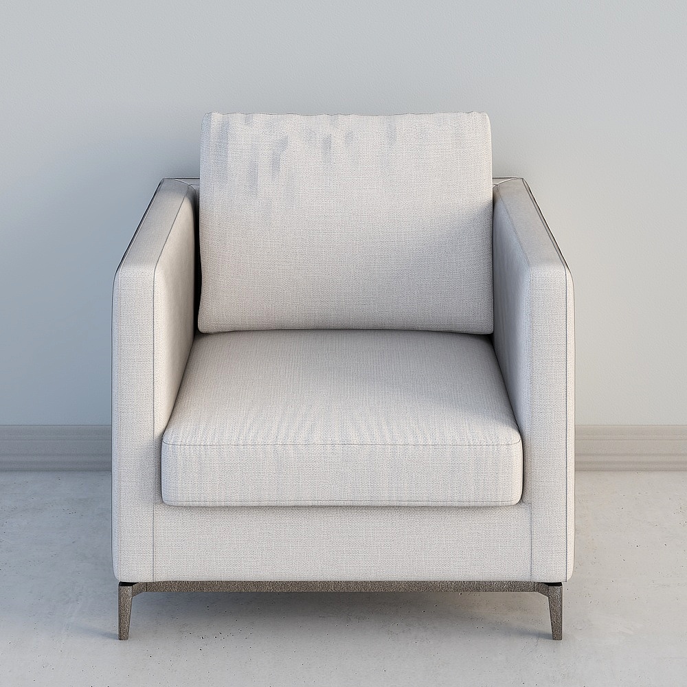 Urban Sofa 3D model for Modern Aesthetics