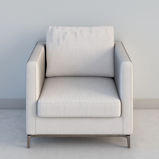 Urban Sofa 3D model for Modern Aesthetics