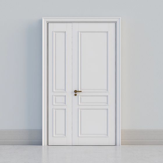 Minimalist Door 3D model