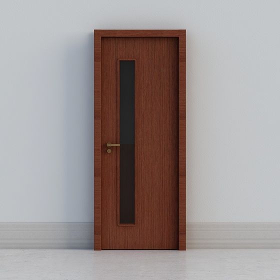 Cửa gỗ kính sơn màu này