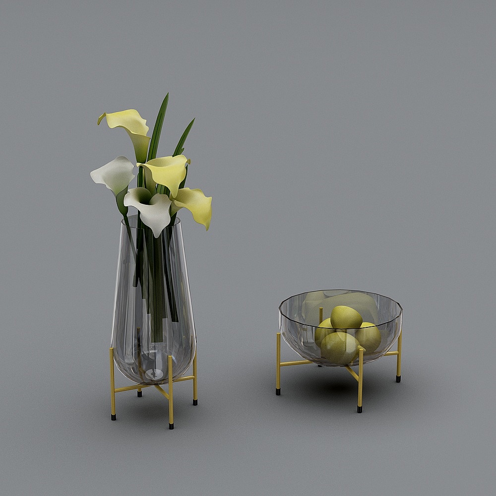 Bình hoa trang trí bàn trà