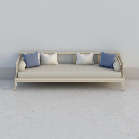 Urban Comfort Sofa 3D model for Modern Spaces