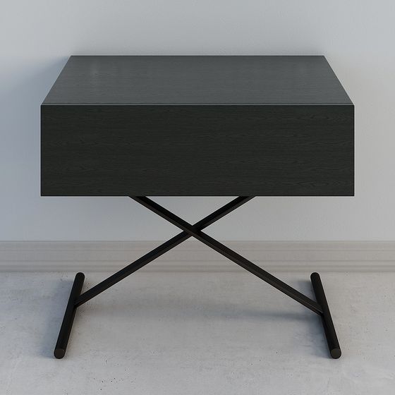 Industrial Style Desk 3D model