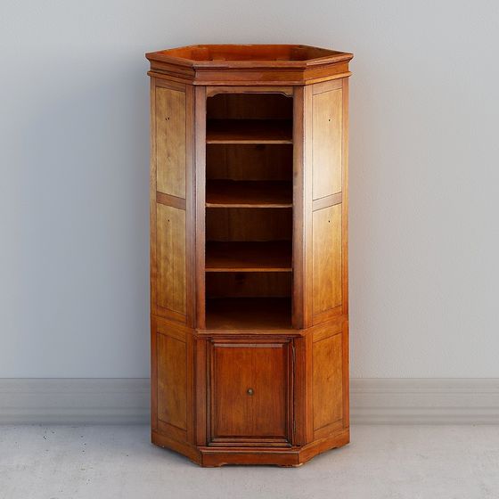 Vintage Corner Cabinet 3D model