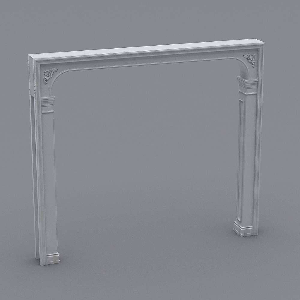 Exquisite Archway Frame 3D Model