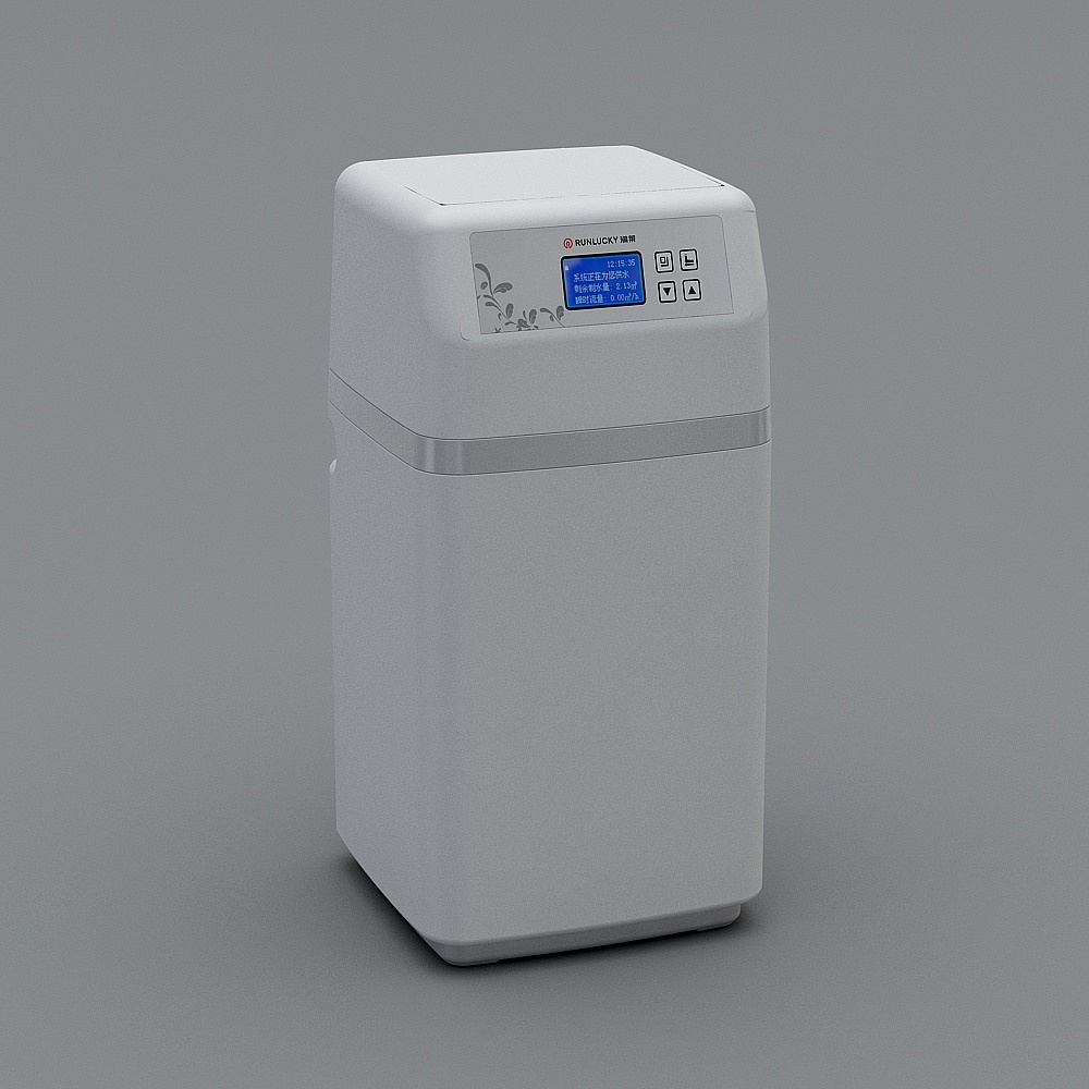 Smart Water Treatment Device 3D Model