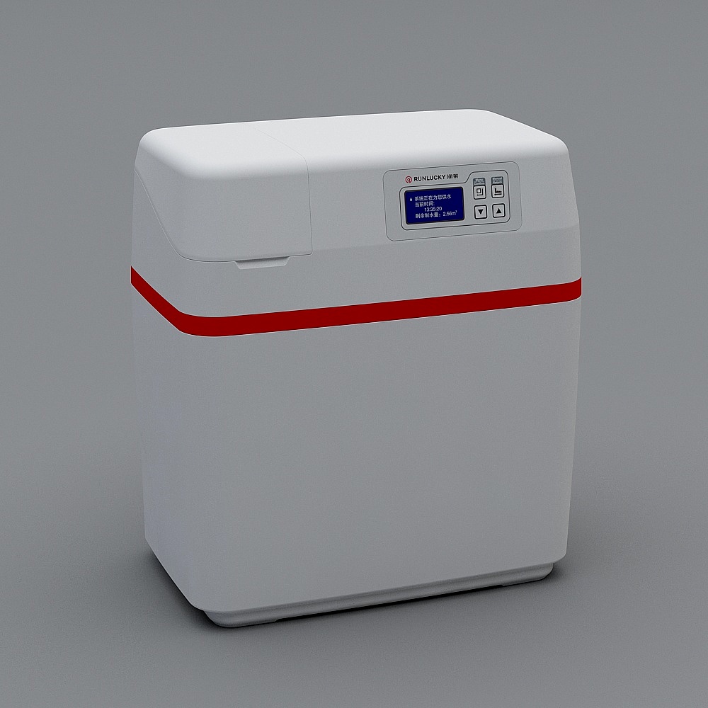 Minimalist Home Water Purifier 3D model