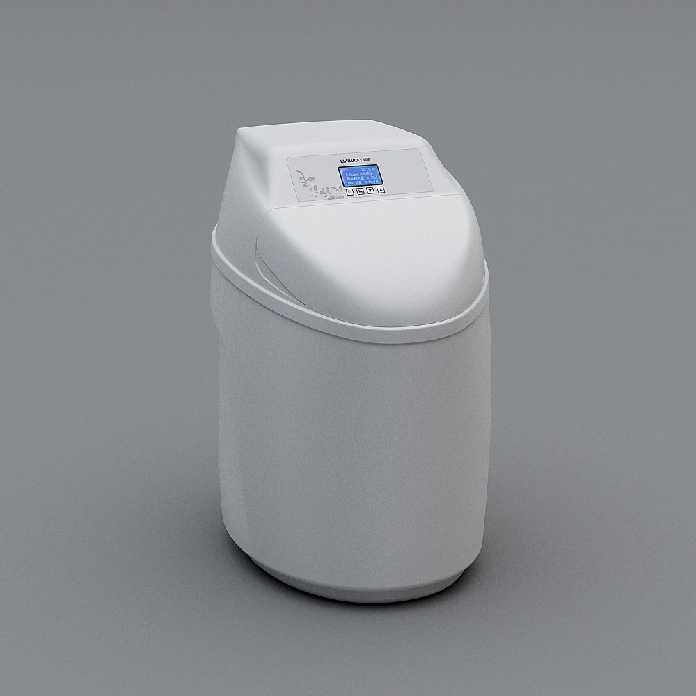 Smart Water Softener 3D Model