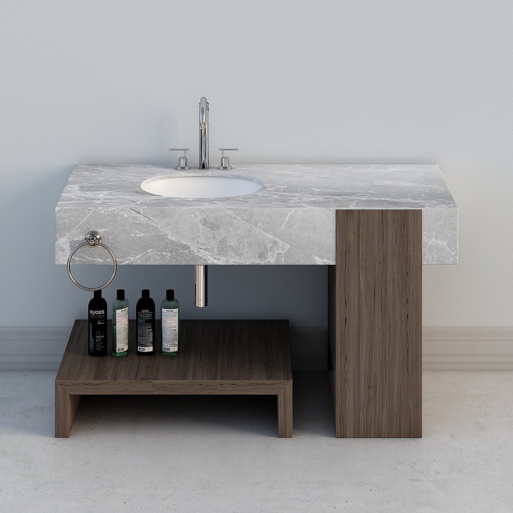 Combinaison miroir armoire de lavabo moderne