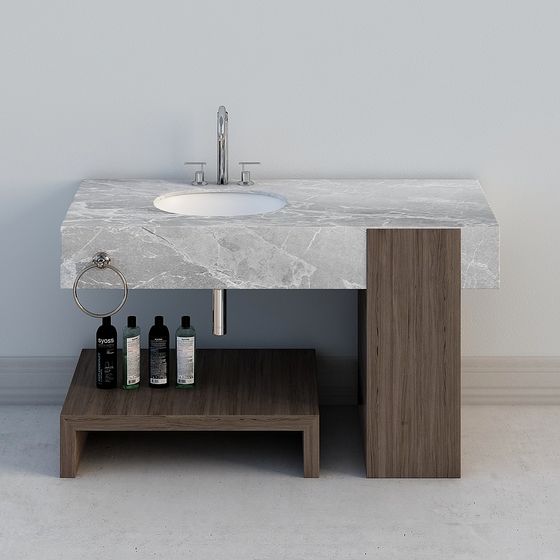 Combinaison miroir armoire de lavabo moderne