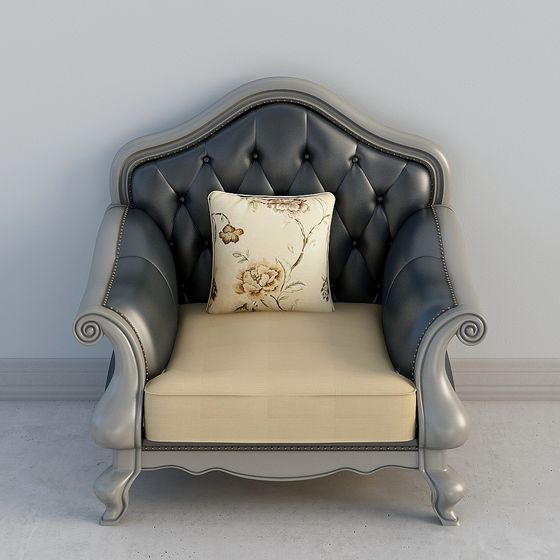 Victorian Armchair 3D model
