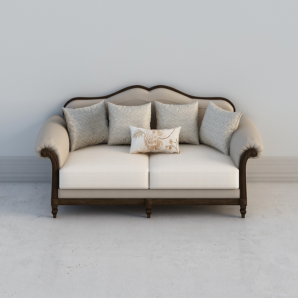 Barton American Classic Sofa three-person