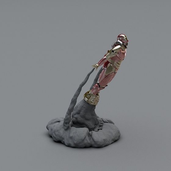 Interstellar Warrior 3D model