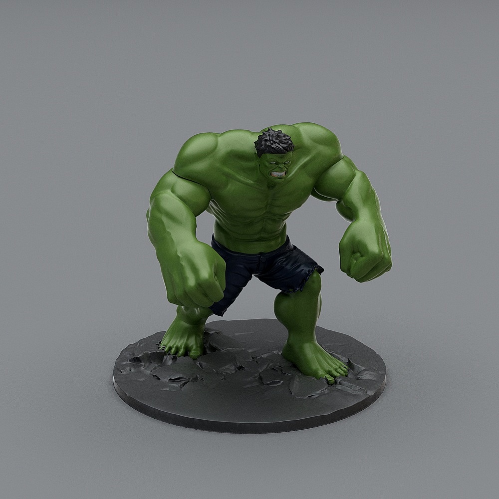 Incredible Green Giant 3D Model