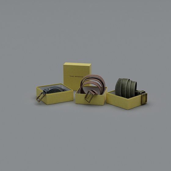 The Bridge Belt Collection Elegant 3D model