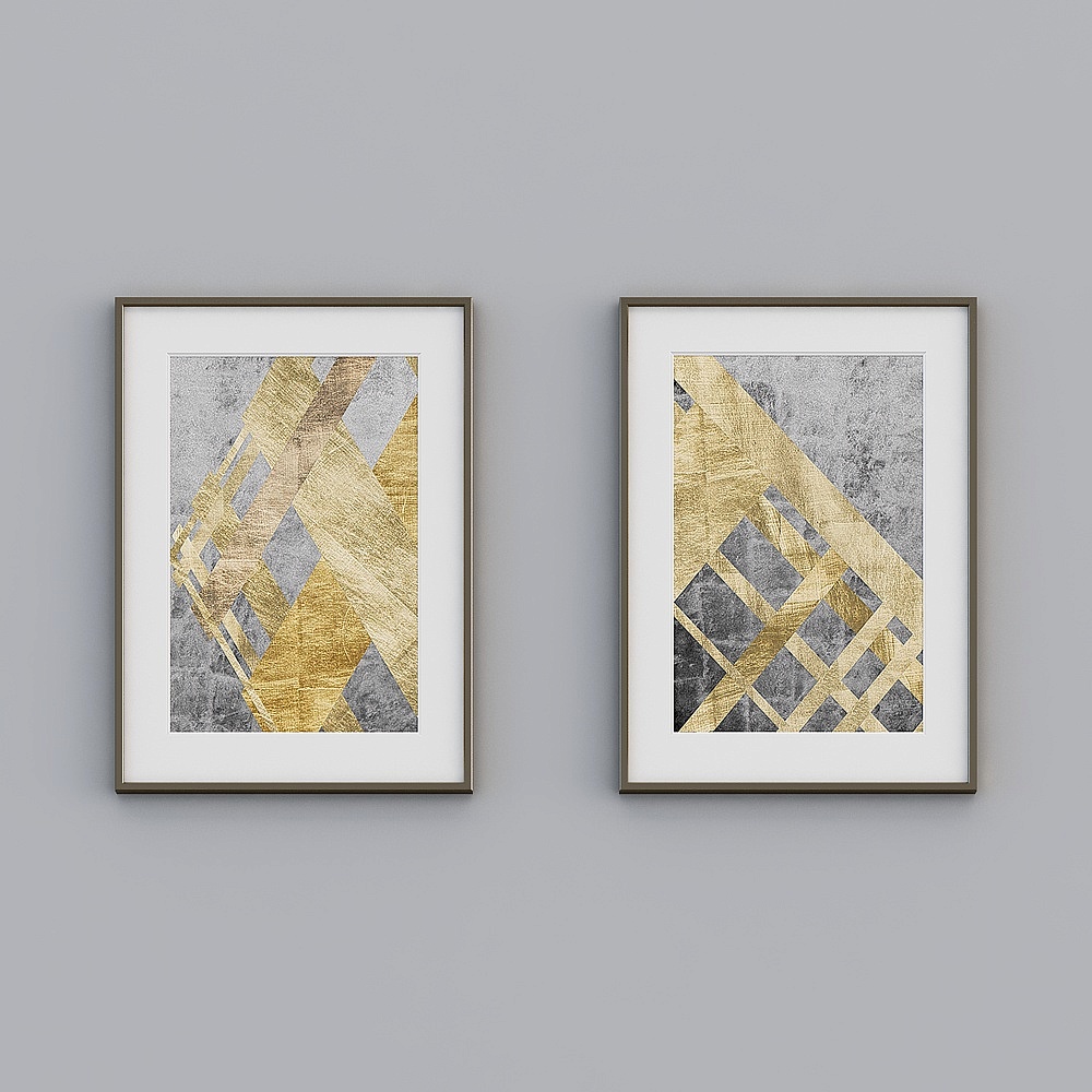 Modern light luxury painting 17-2