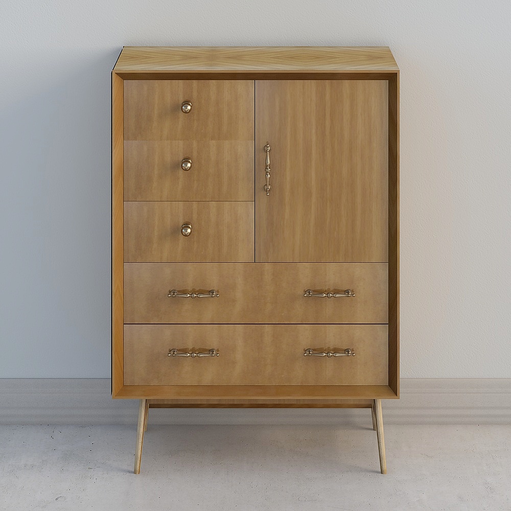 H5946 Five Bucket Cabinet