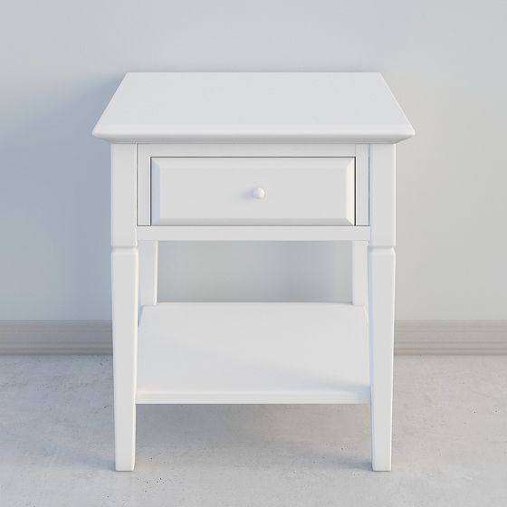 Minimalist Nightstand 3D Model