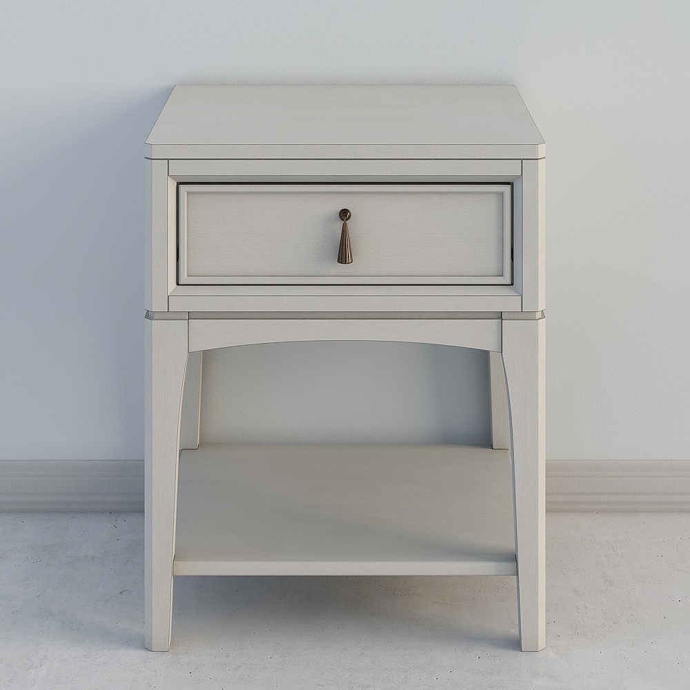 Ring Mereg West American modern minimalist light luxury bedside table 815510