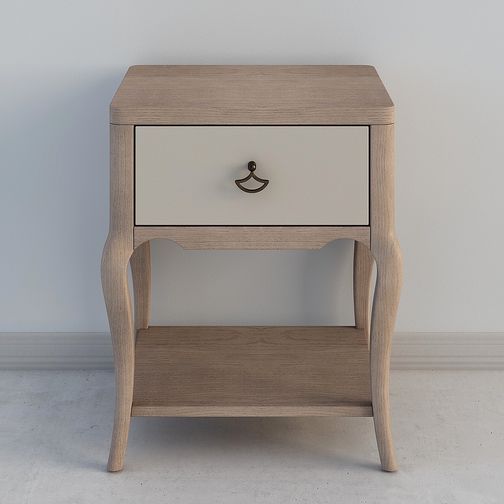 Ring Mereg West American modern minimalist light luxury bedside table 723510