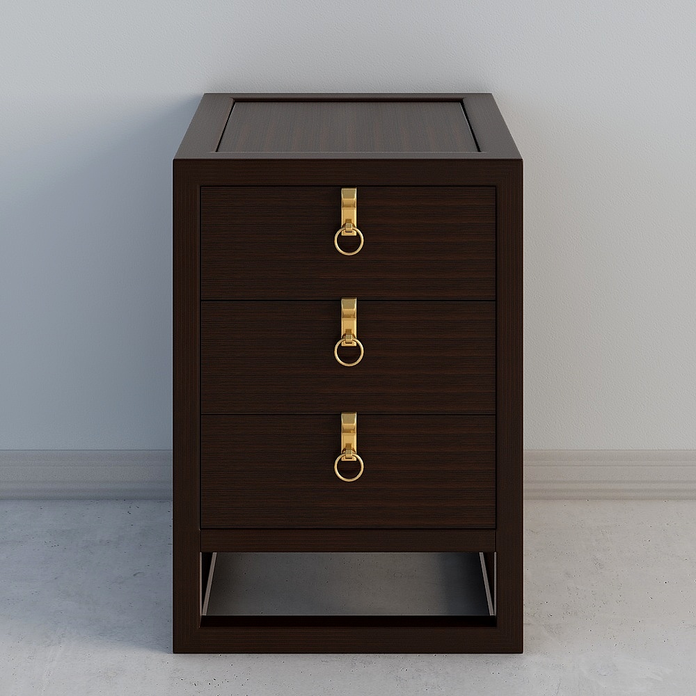 Urban Elegance Nightstand 3D model