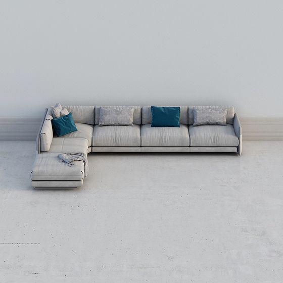 Coole Hausmusik-ein nordisches Wohnzimmer Sofa