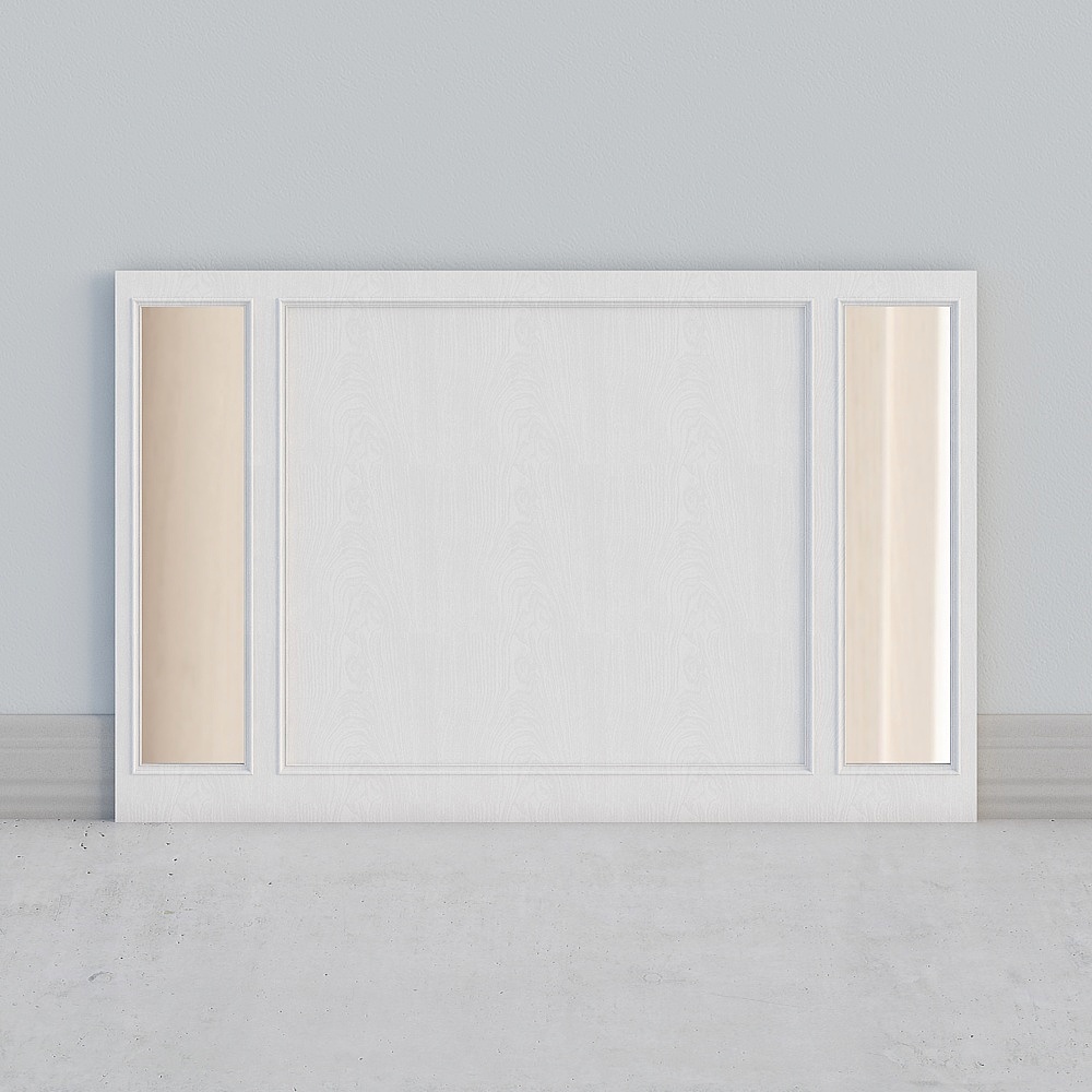 Cool house music-Mediterranean-living room sofa background wall