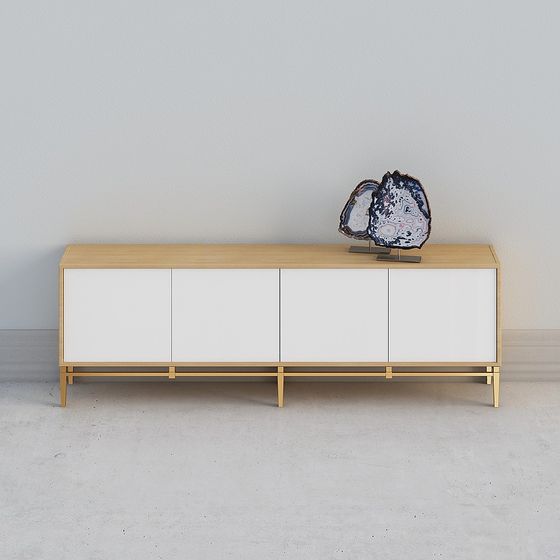 Minimalist Sideboard 3D model