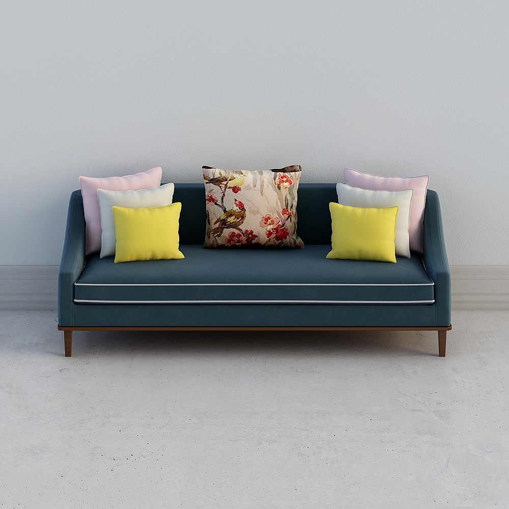 Cool house music-simple European living room sofa