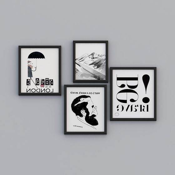 Urban Light Low Poly 3D Art Model