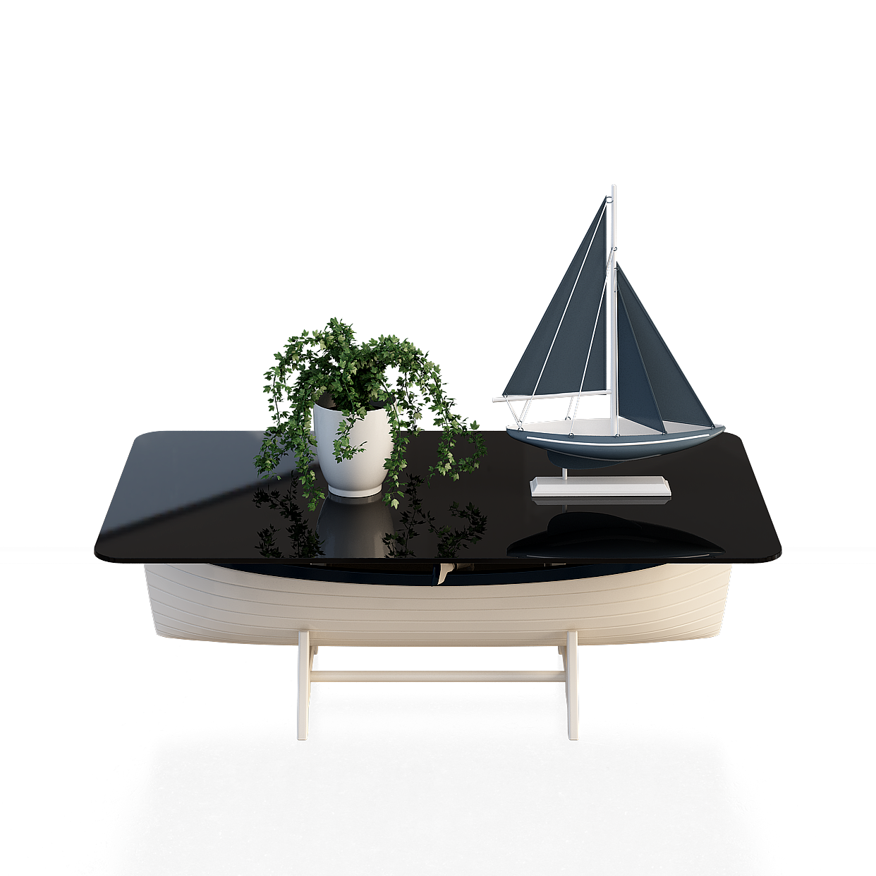 Sailing Dream Nautical Boat 3D Model – Low-Poly Nautical Design