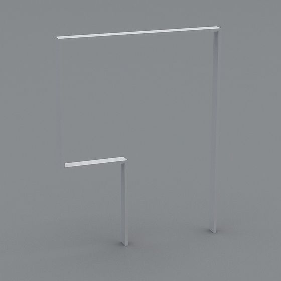 Elegant Low-Poly 3D Model for Creative Projects