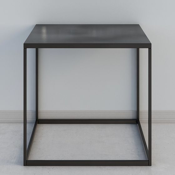 Industrial Style Side Table 3D model