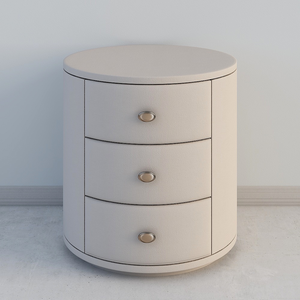 WG-Industrial Bedroom 232908- Bedside Table