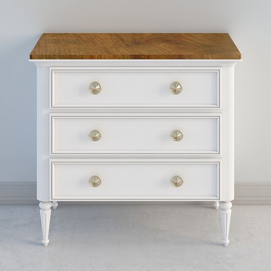 Classic Nightstand 3D model