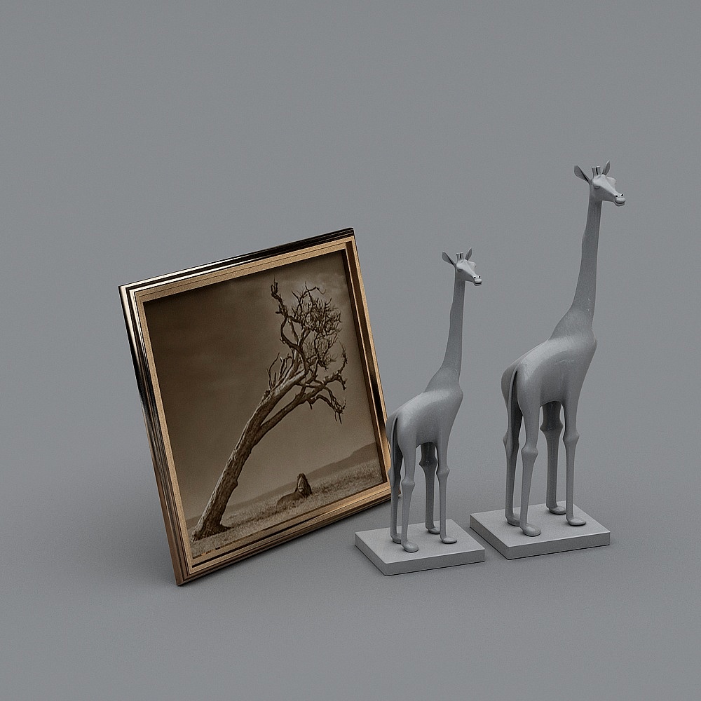 WX- Phòng ngủ hiện đại 287274 - đồ decor trang trí