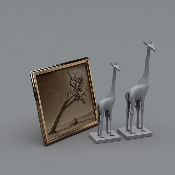 WX- Phòng ngủ hiện đại 287274 - đồ decor trang trí