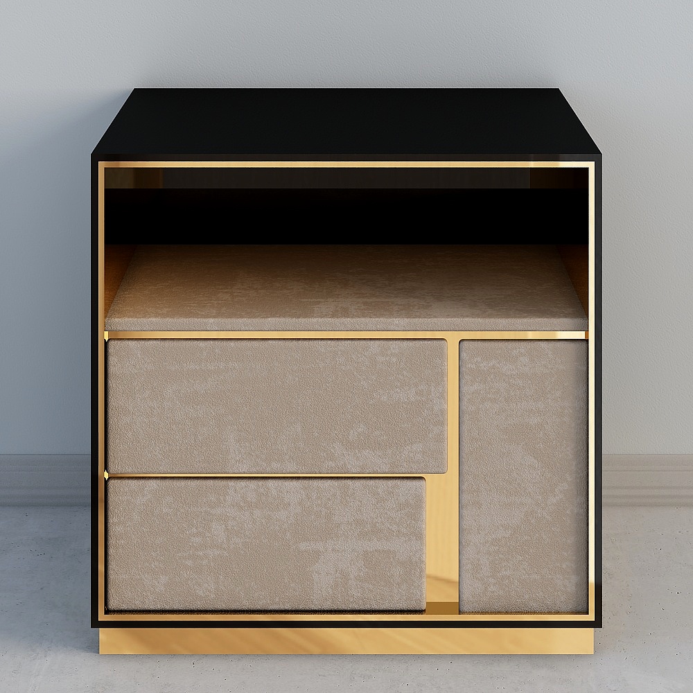 WX- Modern bedroom 338704 - bedside table