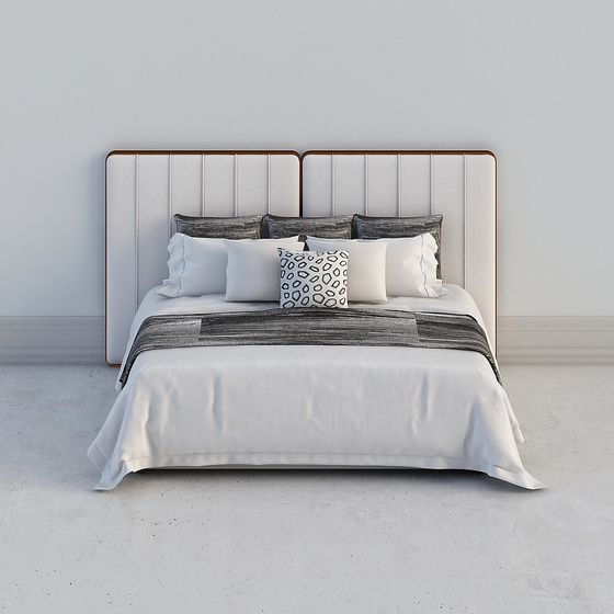 WZ-Phòng ngủ kiểu Trung Quốc mới 302685-giường