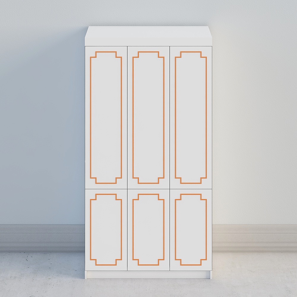 Art Deco Cabinet 3D model