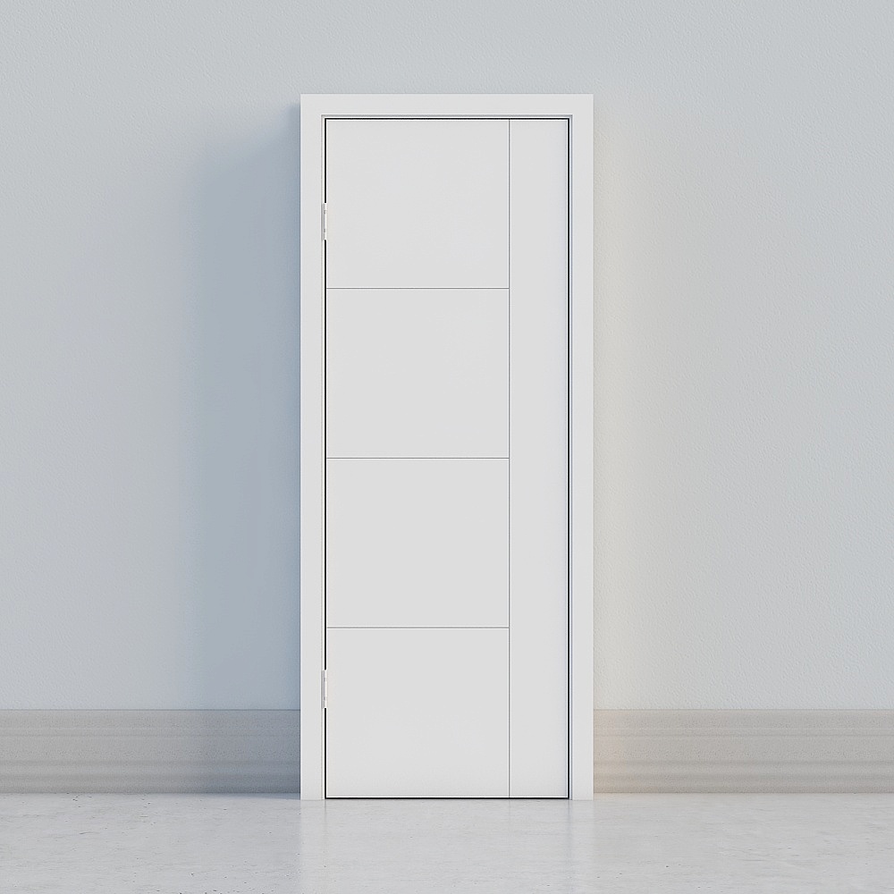 Minimalist Door 3D model
