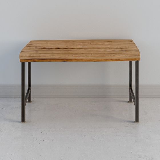 Industrial Style Workbench 3D model